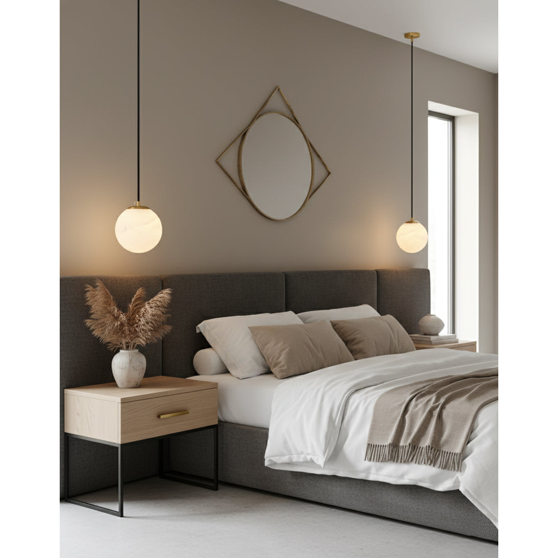 Savana Alabaster Pendant Light