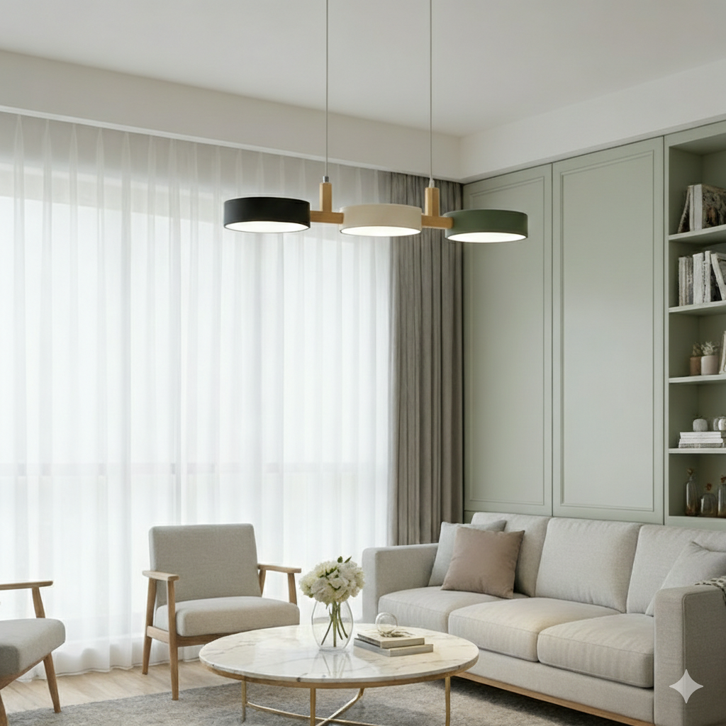 Velo Metal Cylinder Multi-Light Ceiling Pendant