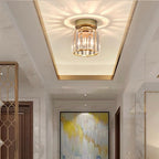 Lara Modern Crystal Flush Mount Ceiling Light