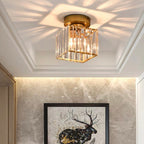 Lara Modern Crystal Flush Mount Ceiling Light