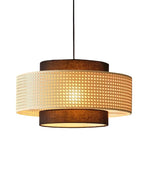 Kobo Wabi-Sabi Hemp Rope Rattan Pendant Light
