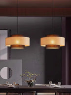 Kobo Wabi-Sabi Hemp Rope Rattan Pendant Light