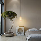Savana Alabaster Cylinder Pendant Light