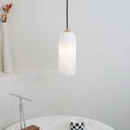 Savana Alabaster Cylinder Pendant Light