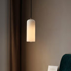 Savana Alabaster Cylinder Pendant Light