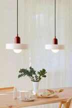 Verona Morandi Disc Glass Pendant Light