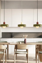 Verona Morandi Disc Glass Pendant Light
