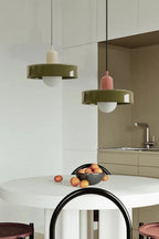 Verona Morandi Disc Glass Pendant Light