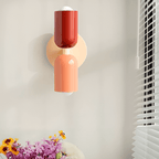 Isolde Capsule Wall Light with Round Backplate