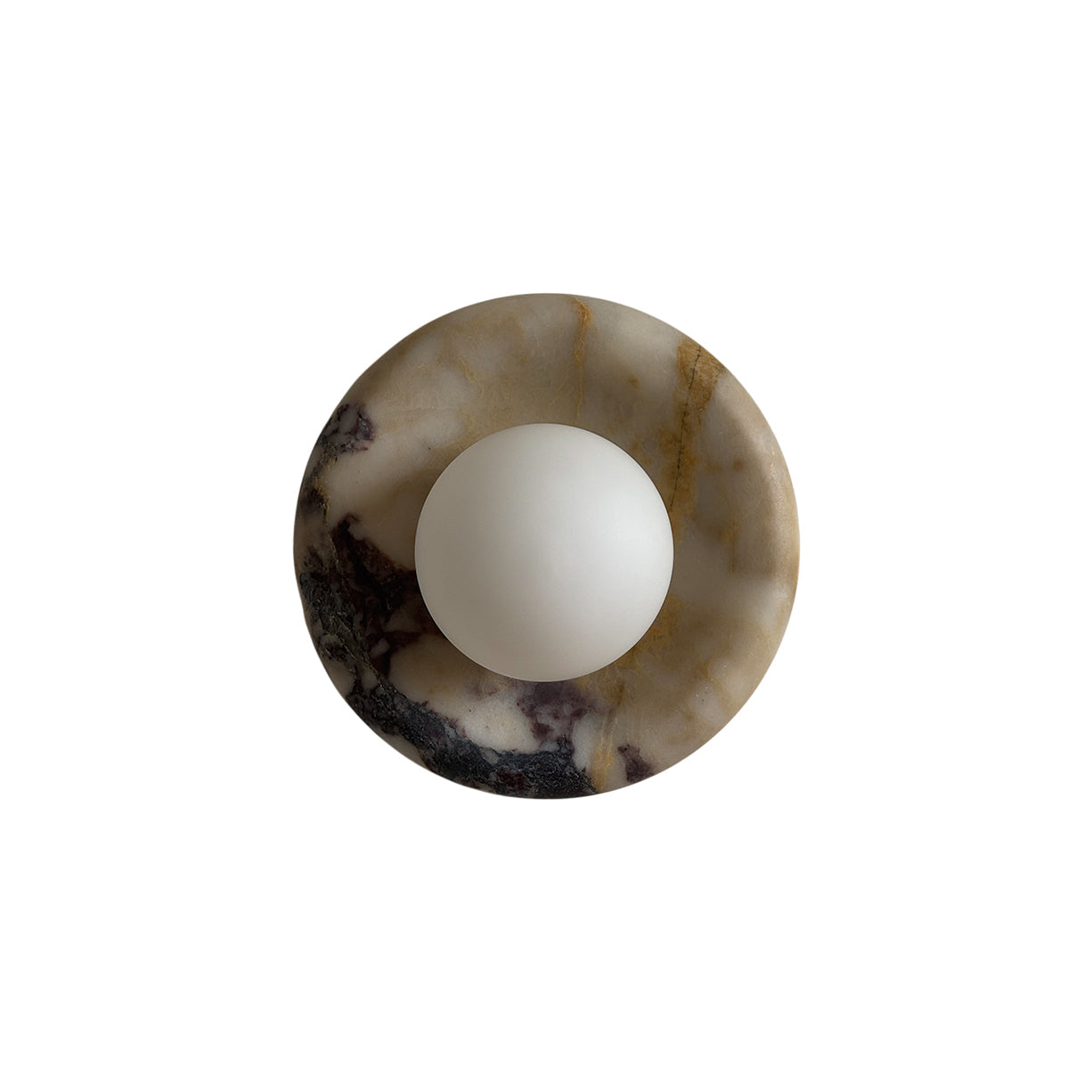 Oro Beige Marble Wall Sconce Light