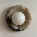 Oro Beige Marble Wall Sconce Light