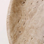 Vela Travertine Wall Sconce