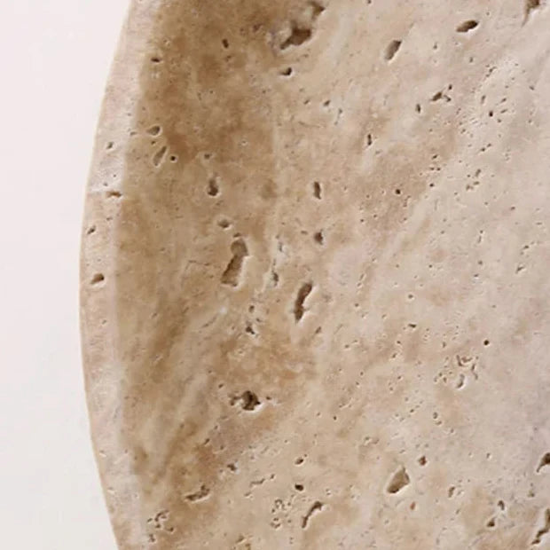 Vela Travertine Wall Sconce
