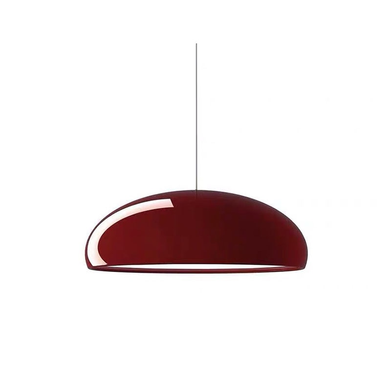 Rosalind Dome Pendant Light with Curved Shade, lifestyle setting