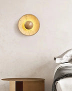 Vela Travertine Wall Sconce