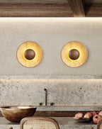 Vela Travertine Wall Sconce