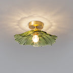 Pala Flower Glass Ceiling Pendant Light