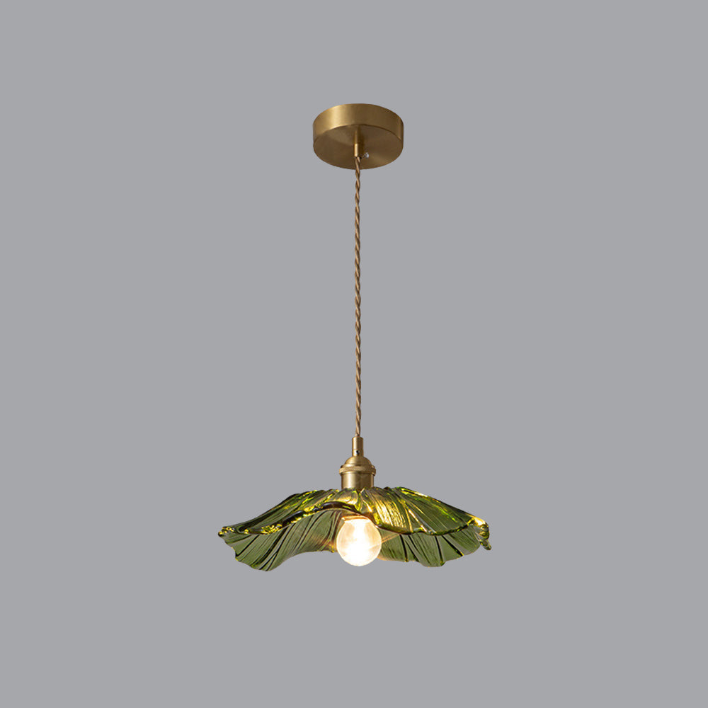 Pala Flower Glass Ceiling Pendant Light