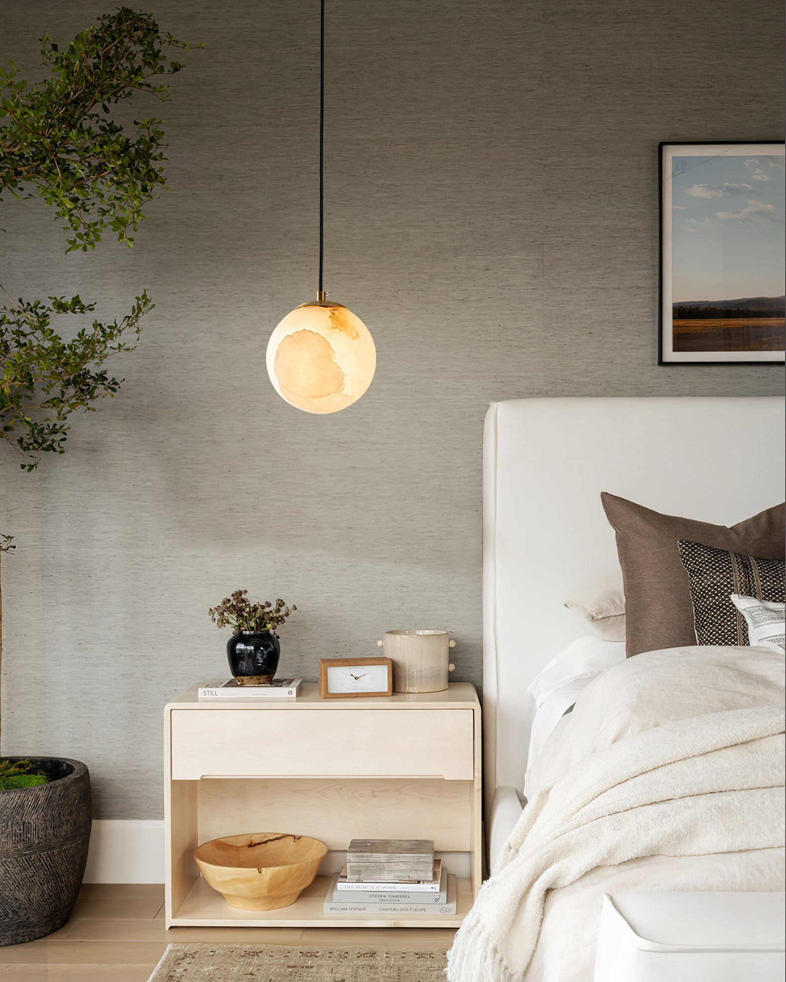 Savana Alabaster Pendant Light