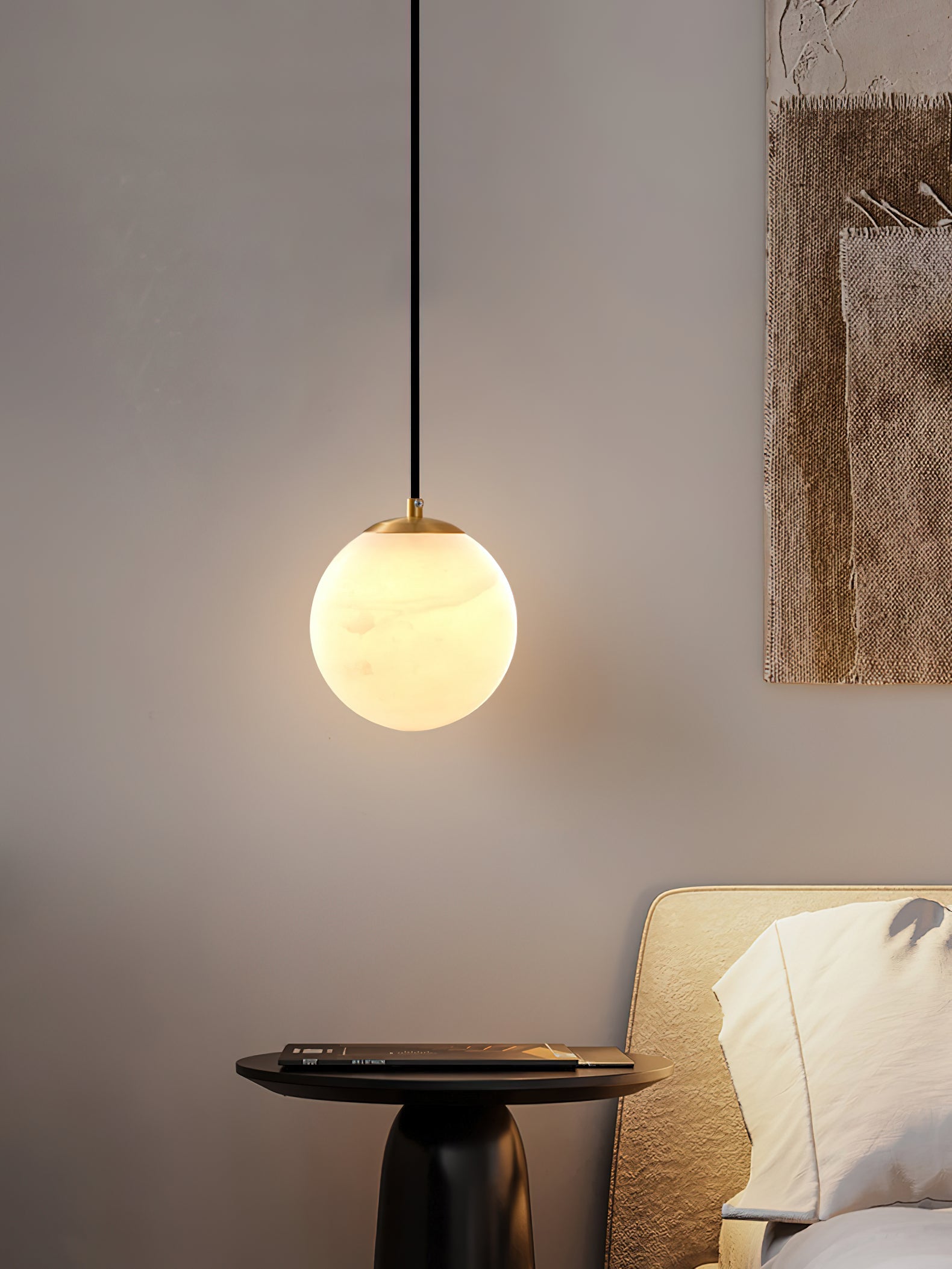 Savana Alabaster Pendant Light