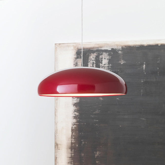 Rosalind Dome Pendant Light with Curved Shade