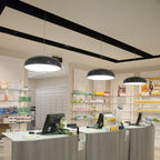 Rosalind Dome Pendant Light with Curved Shade