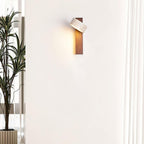 Jora Travertine Wood Wall Light