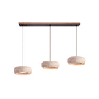 Terra Travertine Drum Pendant Lamp