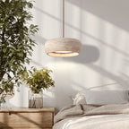Terra Travertine Drum Pendant Lamp