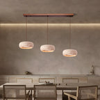 Terra Travertine Drum Pendant Lamp