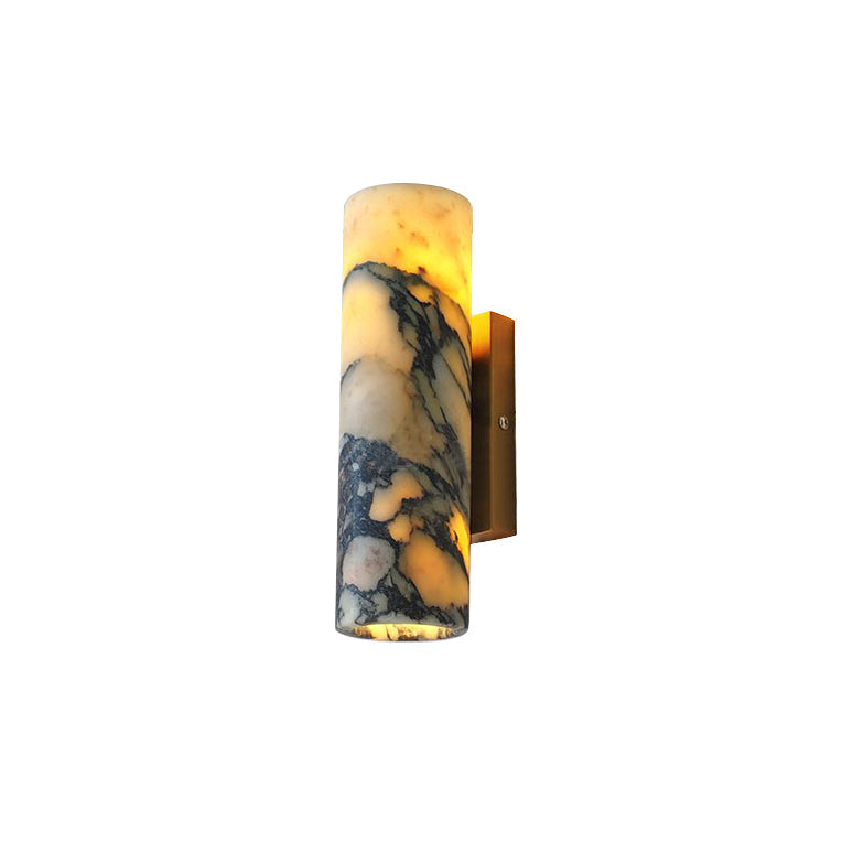 Lira Tubular Marble Wall Lamp
