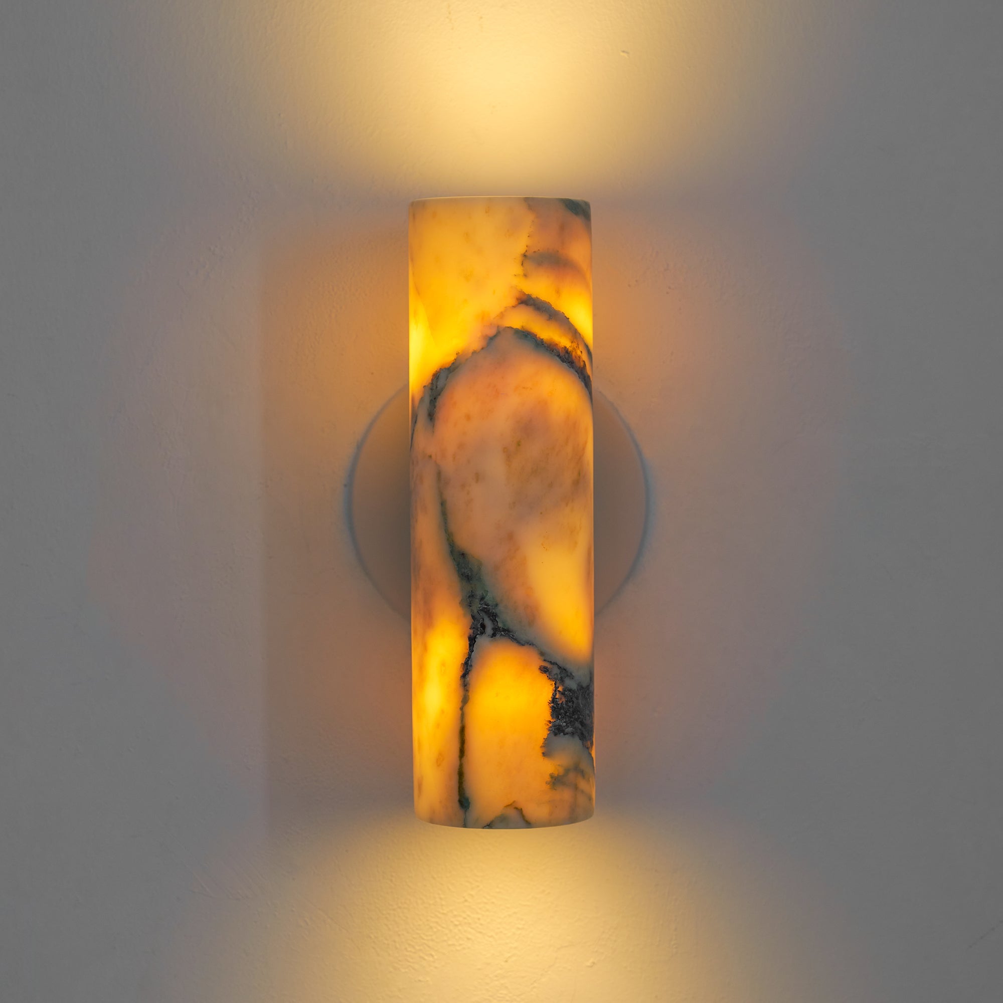 Lira Tubular Marble Wall Lamp