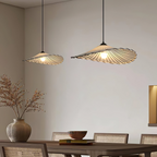 Maru Lotus Leaf Fabric Pendant Ceiling Lamp