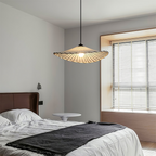 Maru Lotus Leaf Fabric Pendant Ceiling Lamp