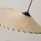 Maru Lotus Leaf Fabric Pendant Ceiling Lamp