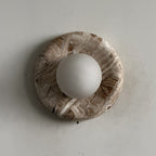 Oro Beige Marble Wall Sconce Light