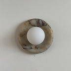 Oro Beige Marble Wall Sconce Light