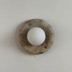 Oro Beige Marble Wall Sconce Light