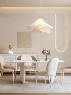 Aria Ethereal Bloom Floral Fabric Pendant Light