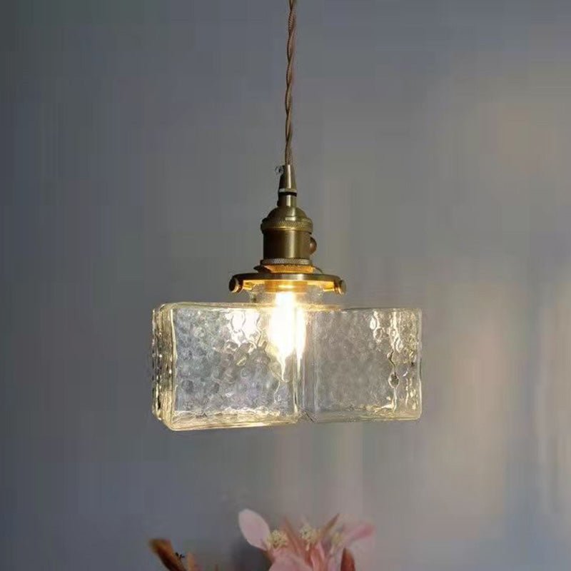 Onda Traditional Ripple Glass Pendant Light