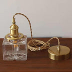 Onda Traditional Ripple Glass Pendant Light