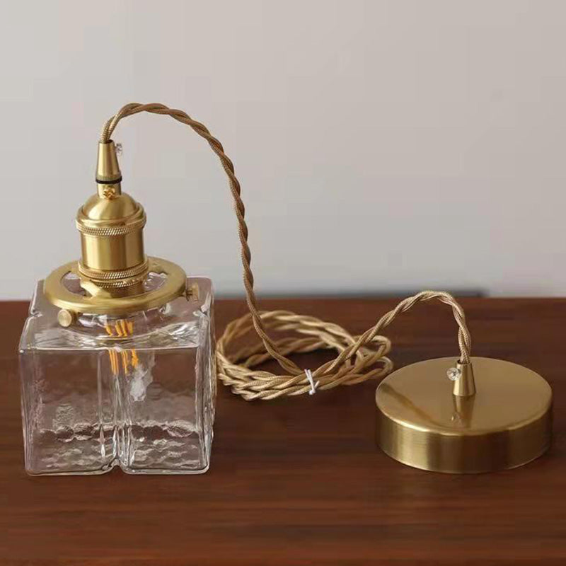 Onda Traditional Ripple Glass Pendant Light