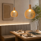 Nora Bamboo Pendant Light