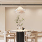 Aria Ethereal Bloom Floral Fabric Pendant Light