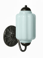 Ella Vintage Milk Glass Wall Sconce