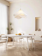 Aria Ethereal Bloom Floral Fabric Pendant Light