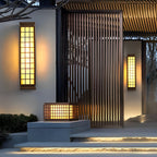 Vintage Rectangular Outdoor Wall Light