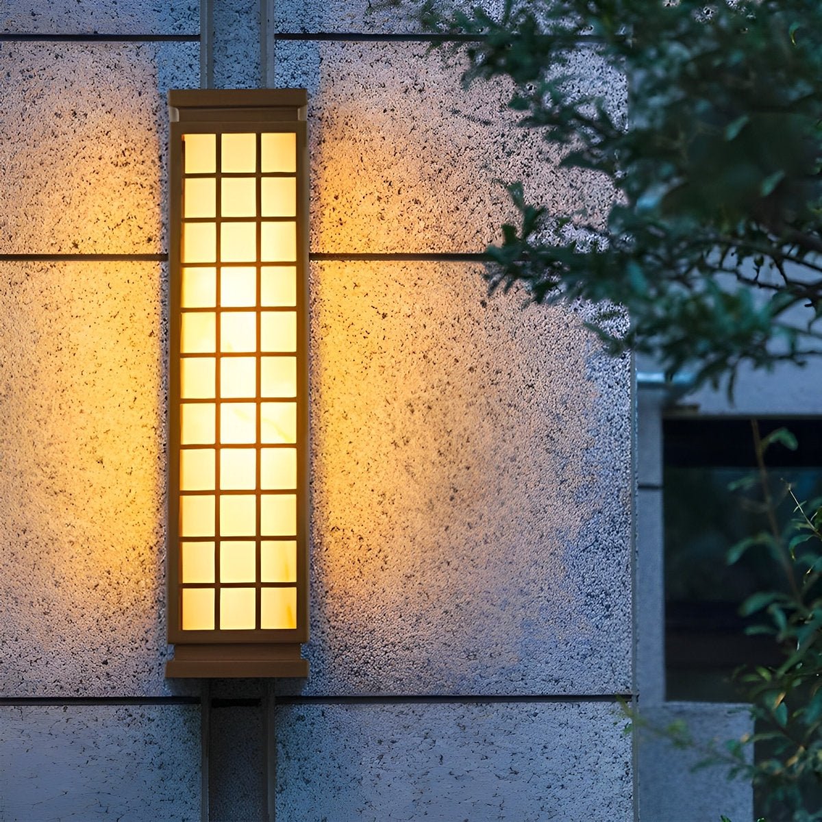 Vintage Rectangular Outdoor Wall Light