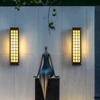 Vintage Rectangular Outdoor Wall Light