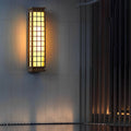 Vintage Rectangular Outdoor Wall Light
